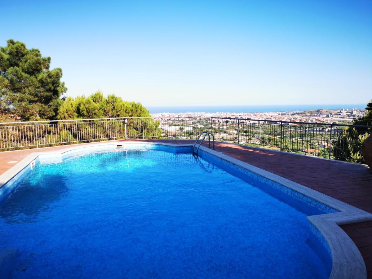 Holiday Flower Villa Panoramica Sul Golfo Di Catania Містерб'янко Екстер'єр фото